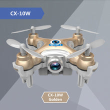 Drone with Camera Cheerson CX-10W Mini 6-Axis Gyro RC Quadcopter Headless Mode Remote Control FPV Flying Camera wifi Toy Copter